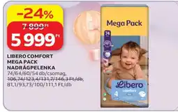 Auchan LIBERO COMFORT MEGA PACK NADRÁGPELENKA ajánlat