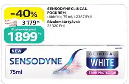 Auchan SENSODYNE CLINCAL FOGKRÉM ajánlat