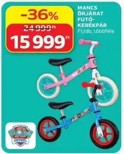 Auchan MANCS ŐRJÁRAT FUTÓKERÉKPÁR ajánlat