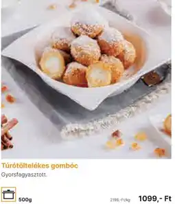 Family Frost Túrótöltelékes gombóc ajánlat
