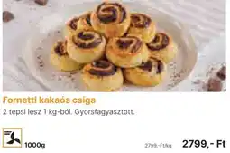 Family Frost Fornetti kakaós csiga ajánlat