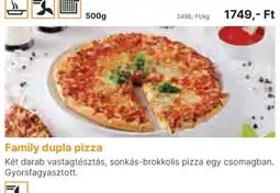 Family Frost Family dupla pizza ajánlat