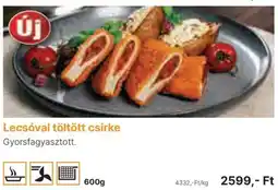 Family Frost Lecsóval töltött csirke ajánlat
