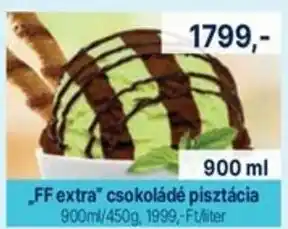 FF extra csokoládé pisztácia