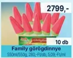 Family Frost Family görög dinnye ajánlat