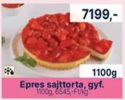 Family Frost Epres sajttorta ajánlat