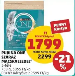 PENNY Purina One száraz macskaeledel ajánlat