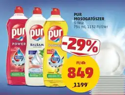 PENNY pur mosogatószer ajánlat