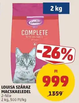 PENNY Louisa száraz macskaeledel ajánlat
