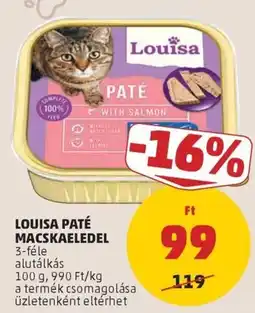 PENNY Louisa paté macskaeledel ajánlat