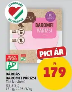 PENNY Dárdás baromfi párizsi ajánlat