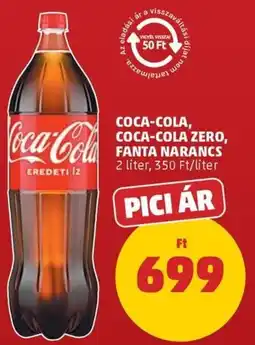 PENNY Coca-Cola, Coca-Cola Zero, Fanta Narancs ajánlat