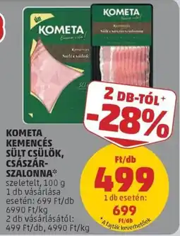 PENNY Kometa kemencés sült csülök, császár-szalonna ajánlat