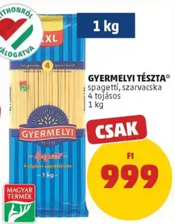 PENNY Gyermelyi tészta ajánlat