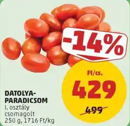 PENNY Datolya-paradicsom ajánlat