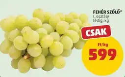 PENNY Fehér szőlő ajánlat