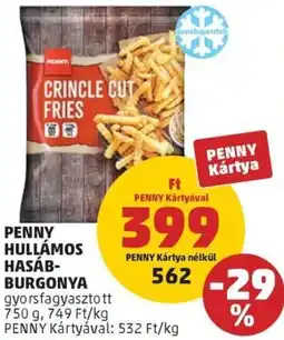 PENNY Penny hullámos hasáb-burgonya ajánlat