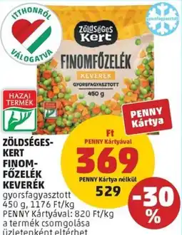 PENNY Zöldséges Kert finomfőzelék keverék ajánlat