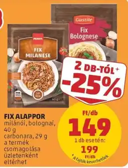 PENNY Gustile fix bolognese ajánlat