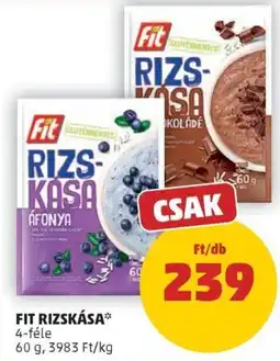 PENNY Fit rizskása ajánlat