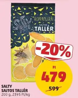 PENNY Salty sajtos tallér ajánlat