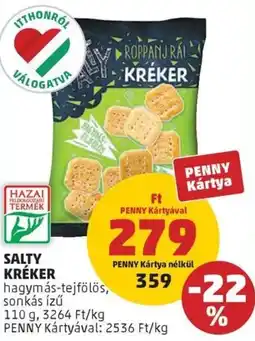 PENNY Salty kréker ajánlat