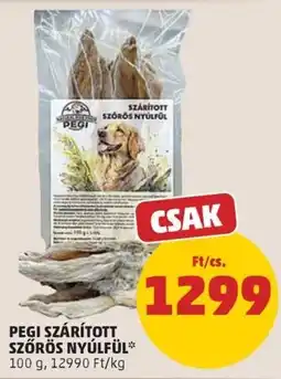PENNY Pegi szárított szőrös nyúlfül ajánlat
