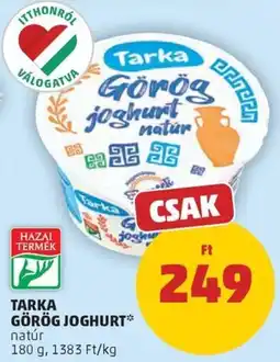 PENNY Tarka görög joghurt* ajánlat
