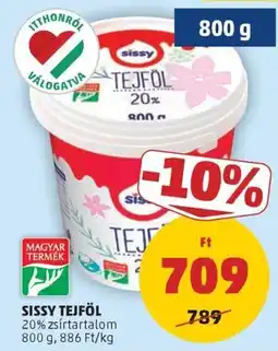 PENNY Sissy tejföl ajánlat