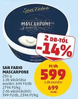 PENNY San Fabio Mascarpone ajánlat