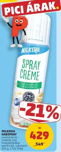 PENNY Milkeria spray creme ajánlat