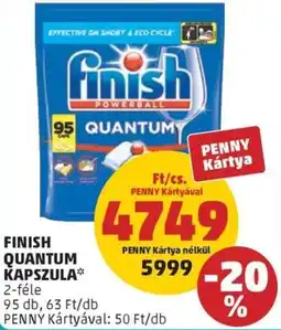 PENNY Finish quantum kapszula ajánlat
