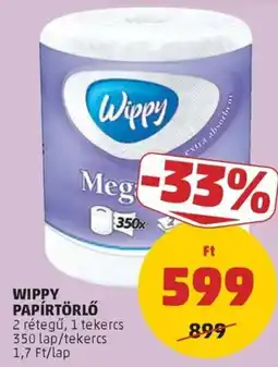 PENNY Wippy papírtörlő ajánlat