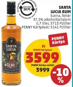 PENNY Santa lucia rum ajánlat