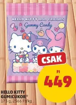 PENNY Hello kitty gumicukor* ajánlat
