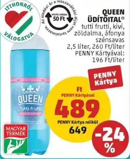 PENNY Queen üdítőital ajánlat