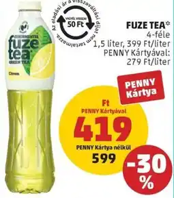 PENNY Fuze tea ajánlat
