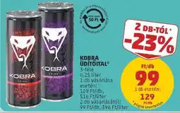 PENNY Kobra üdítőital ajánlat