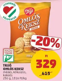 PENNY Trijó omlós keksz ajánlat