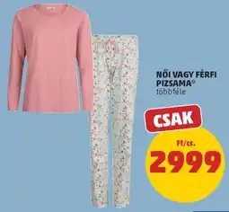 PENNY Női vagy férfi pizsama ajánlat