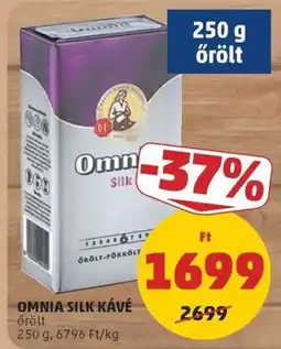 PENNY Omnia silk kávé ajánlat