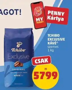 PENNY Tchibo exclusive kávé ajánlat