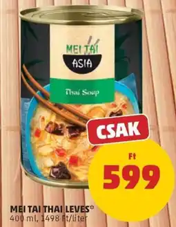 PENNY Mei tai thai leves ajánlat