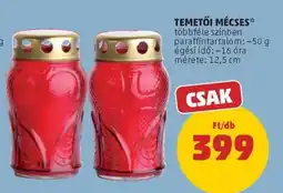 PENNY Temetői mécses ajánlat