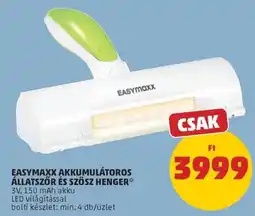 PENNY Easymaxx akkumulátoros állatszór és szősz henger ajánlat