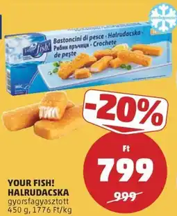 PENNY Your fish! halrudacska ajánlat