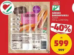 PENNY Dárdás baromfivirslí füstölt ajánlat