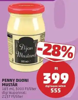 PENNY Penny dijoni mustár ajánlat