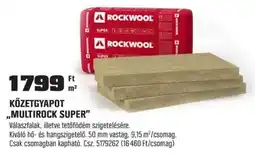 OBI Közetgyapot multirock super" ajánlat