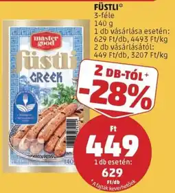PENNY Master Good füstli greek ajánlat
